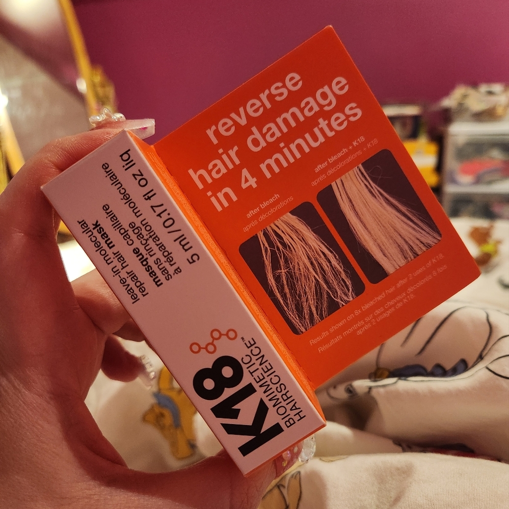 K18 MASK MINI SIZE 5ML BRAND NEW